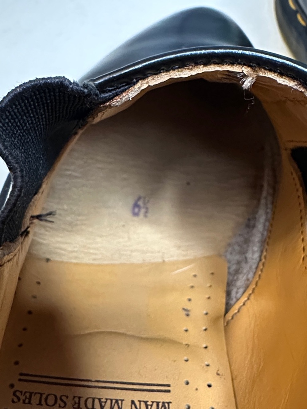 Dr Martens- Pointed Toe Slip-On  Loafers - Picture 6 of 10